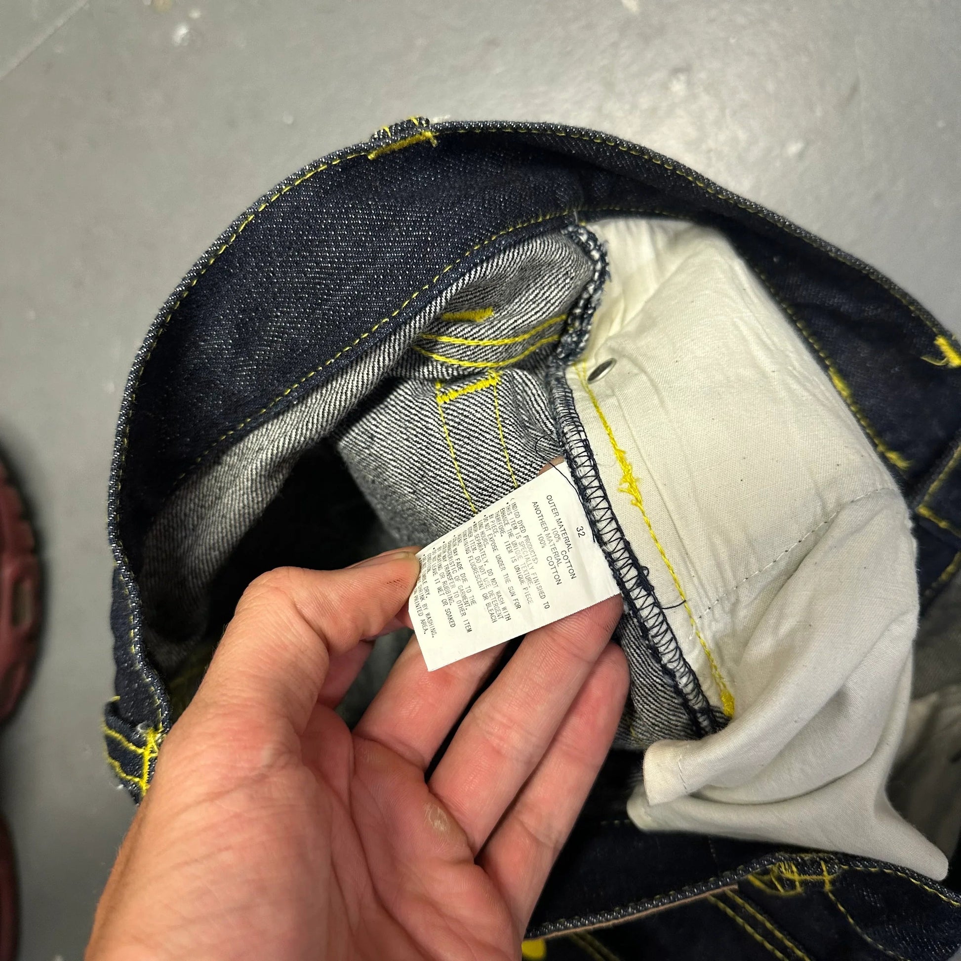 Stüssy Jorts With Yellow Print ( W32 ) - 1036 Emporium