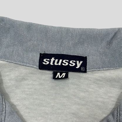 Stussy 90’s ‘Silk’ Open Collar Shirt - M | Default Title, Red