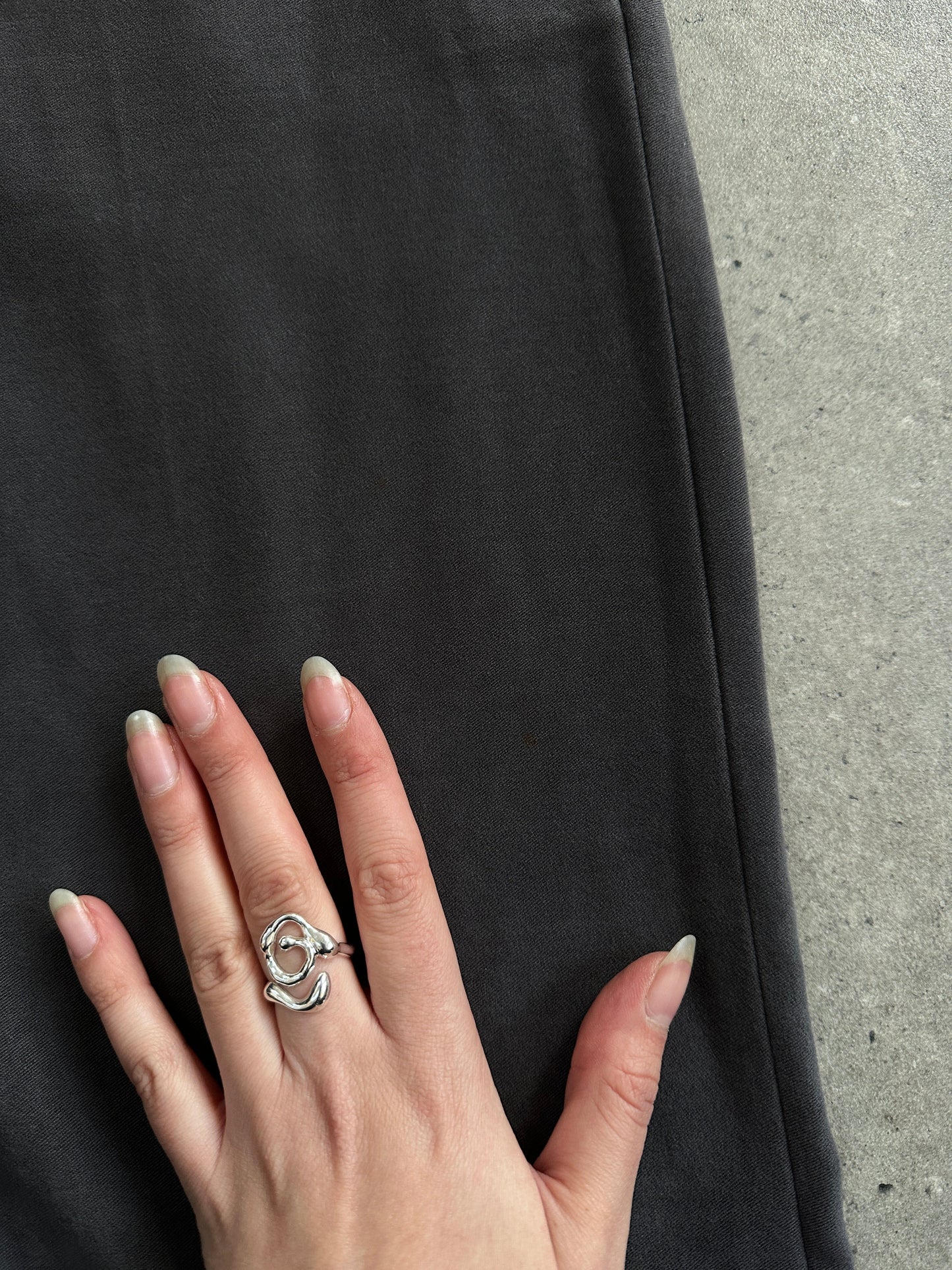 Emporio Armani Wide Leg Low Rise Trousers - W30