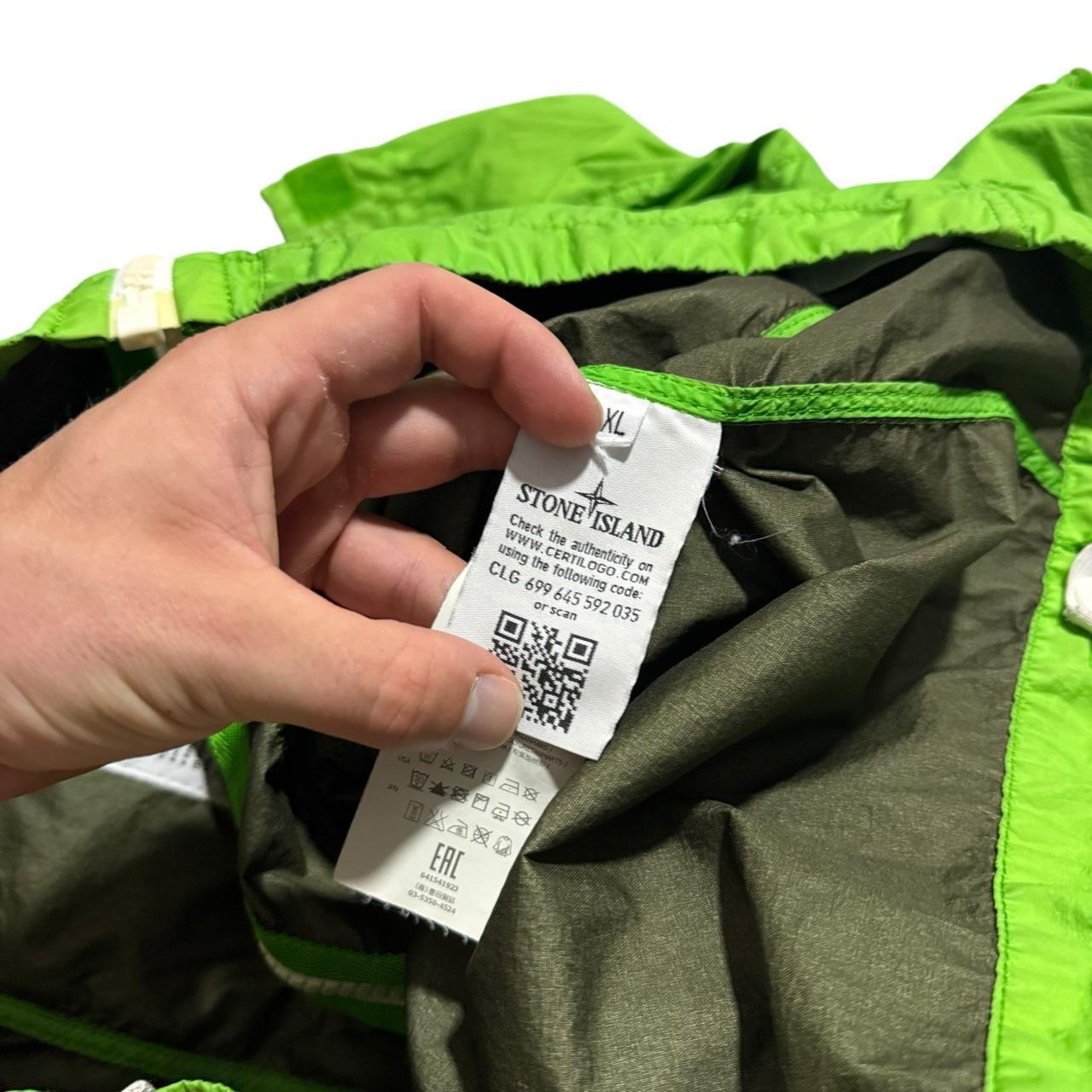 Stone Island Green Membrana-TC Jacket | XL, Green
