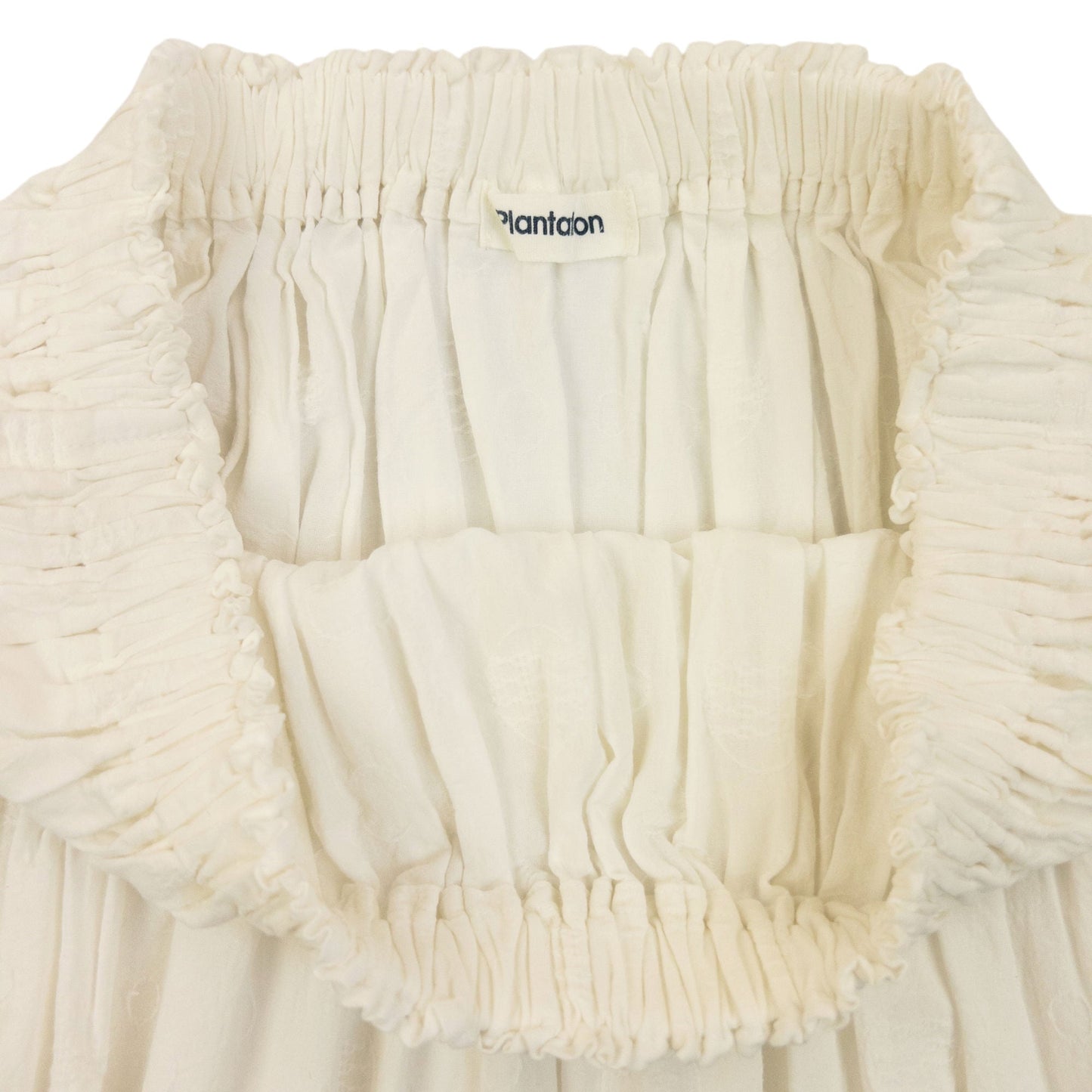Vintage 90s Plantation By Issey Miyake Skirt Womens One Size | O/S, White