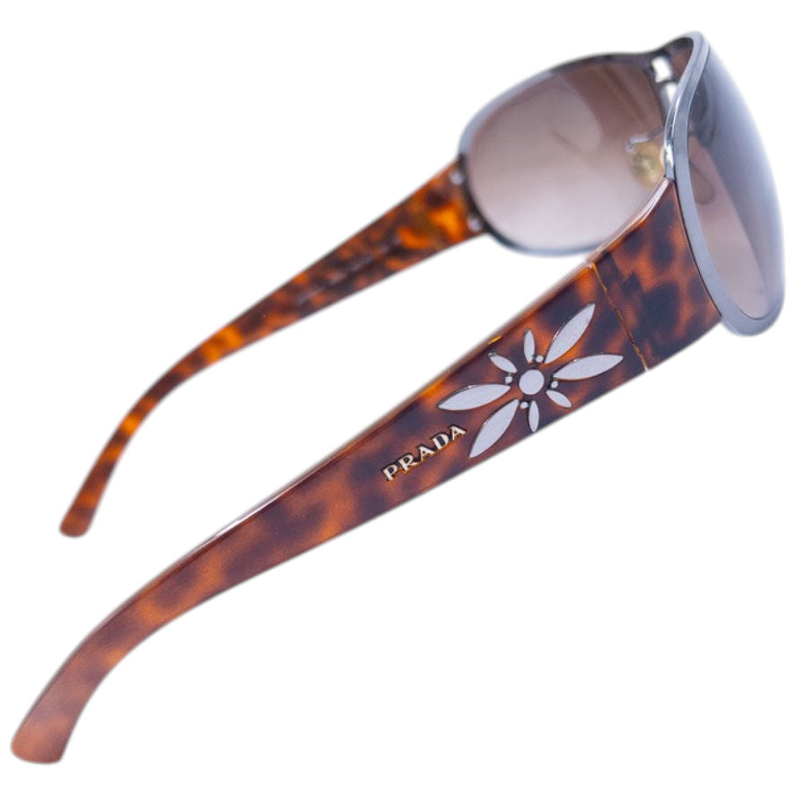 Vintage Prada FlowerTortoise Shell Sunglasses