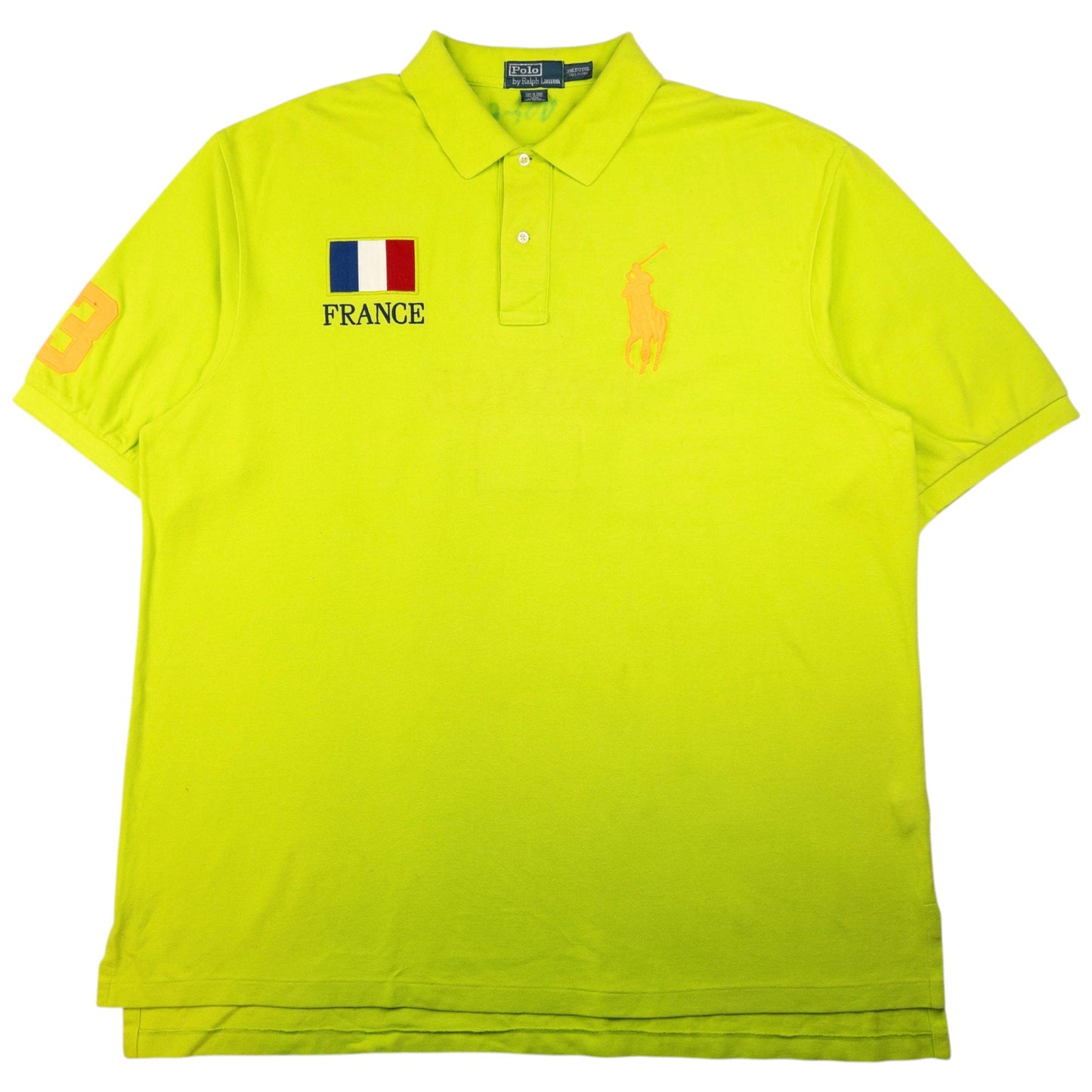 Vintage Polo Ralph Lauren France Polo Shirt Size XXL