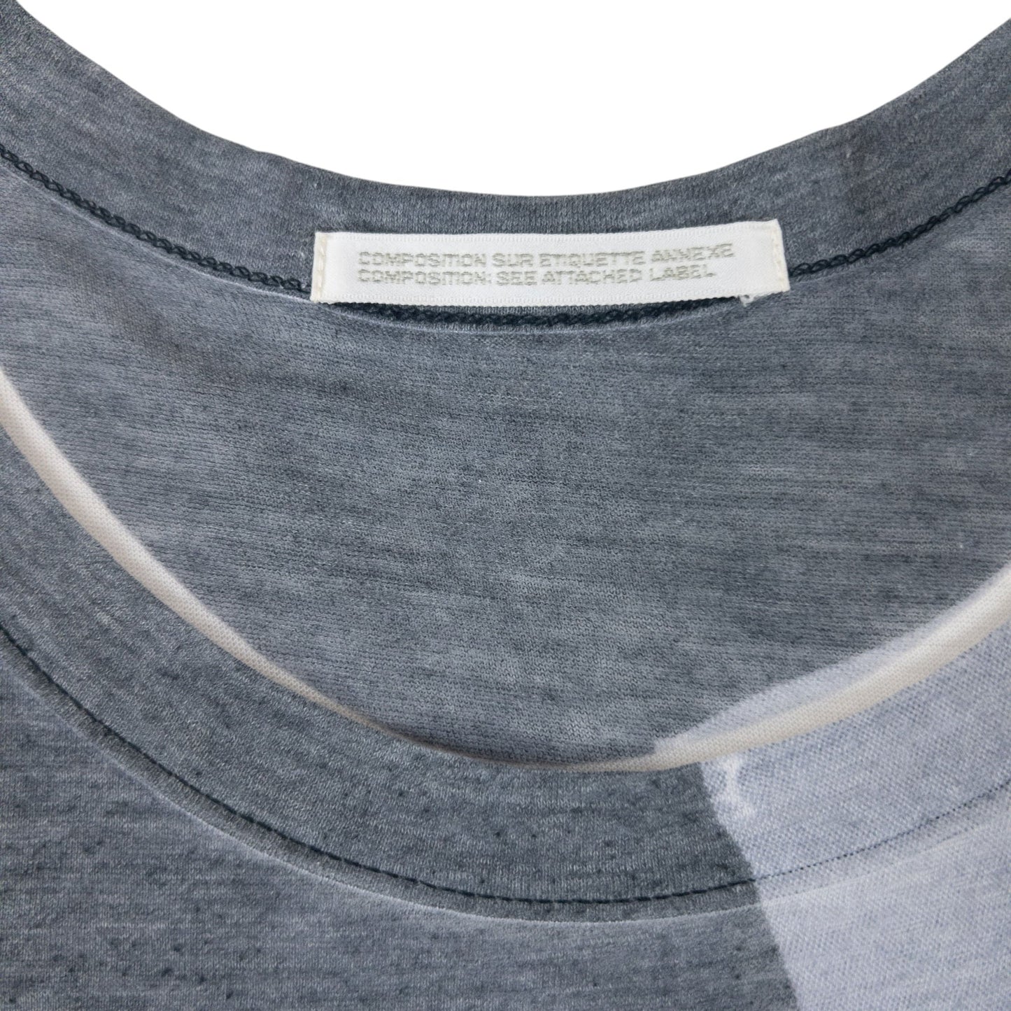 Vintage 90s Yohji Yamamoto Lightweight Print Maxi Dress Womens Size M | Medium, Grey