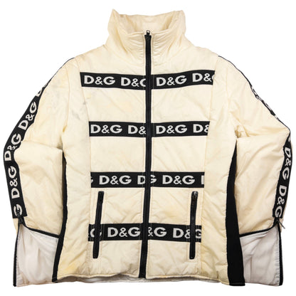 Vintage Dolce & Gabbana Puffer Jacket Womens Size M