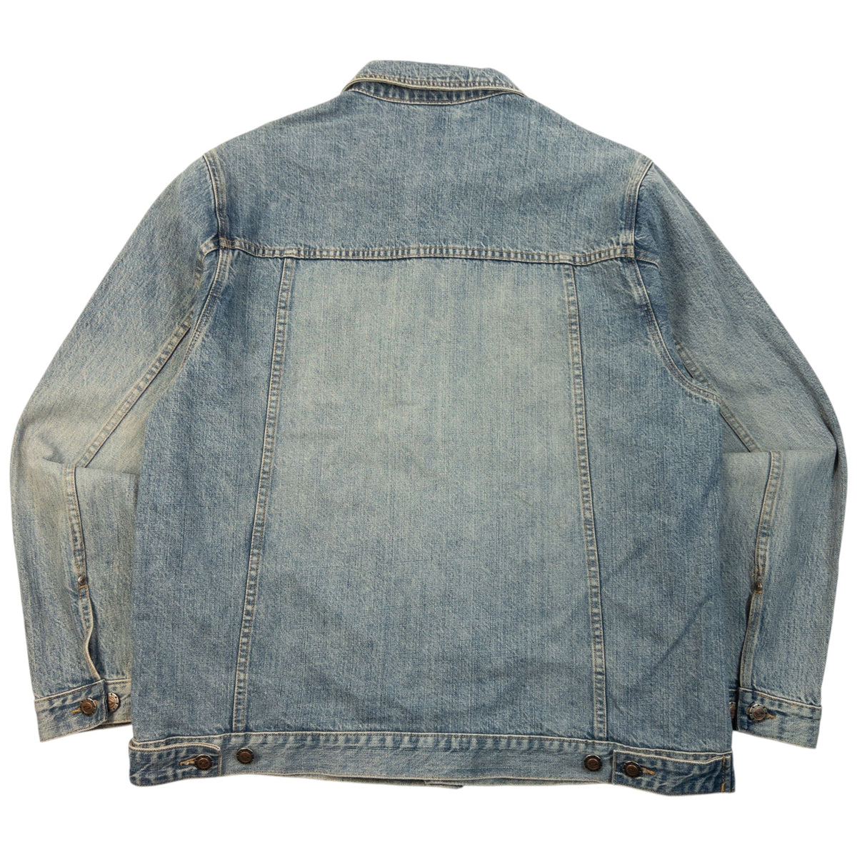 Vintage 90s Oakley Button Up Denim Jacket Size XL | XL, Blue