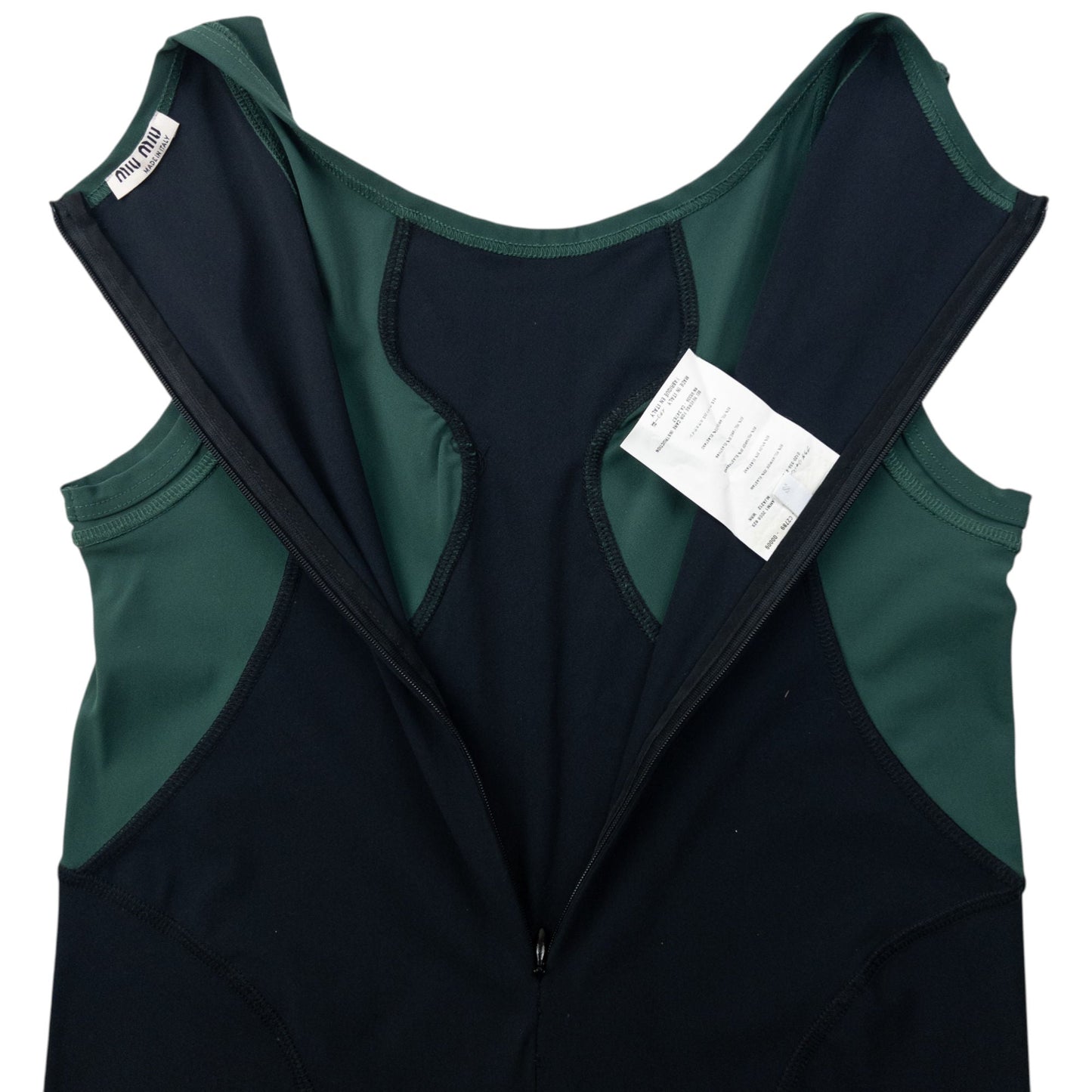 Vintage 2008 Miu Miu Sleeveless Athletic Jumpsuit Womens Size L