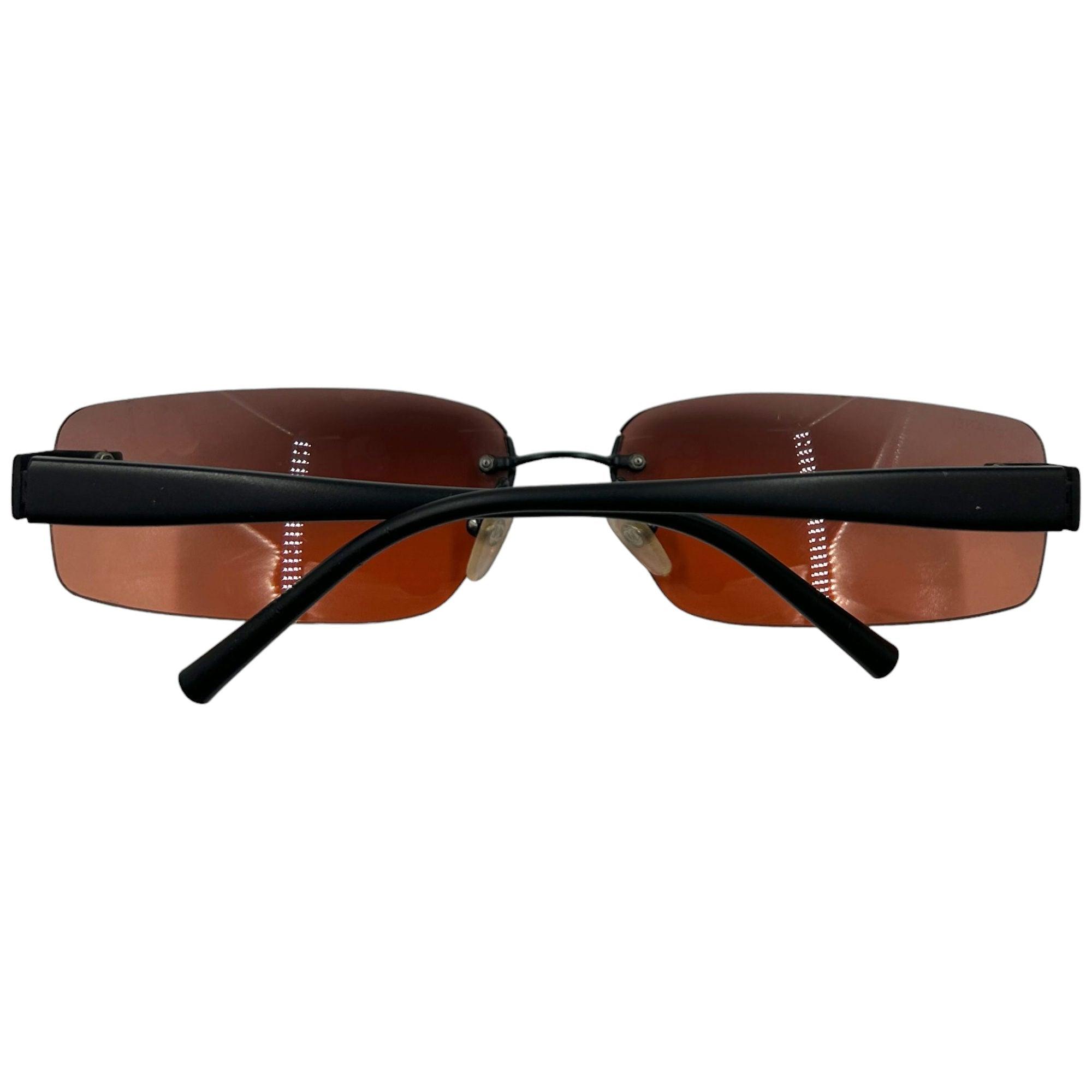 Rimless sunglasses vintage online