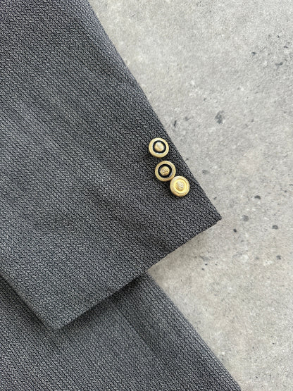 Versace Classic V2 90s Bespoke Button Double Breasted Blazer - 46R/XXL