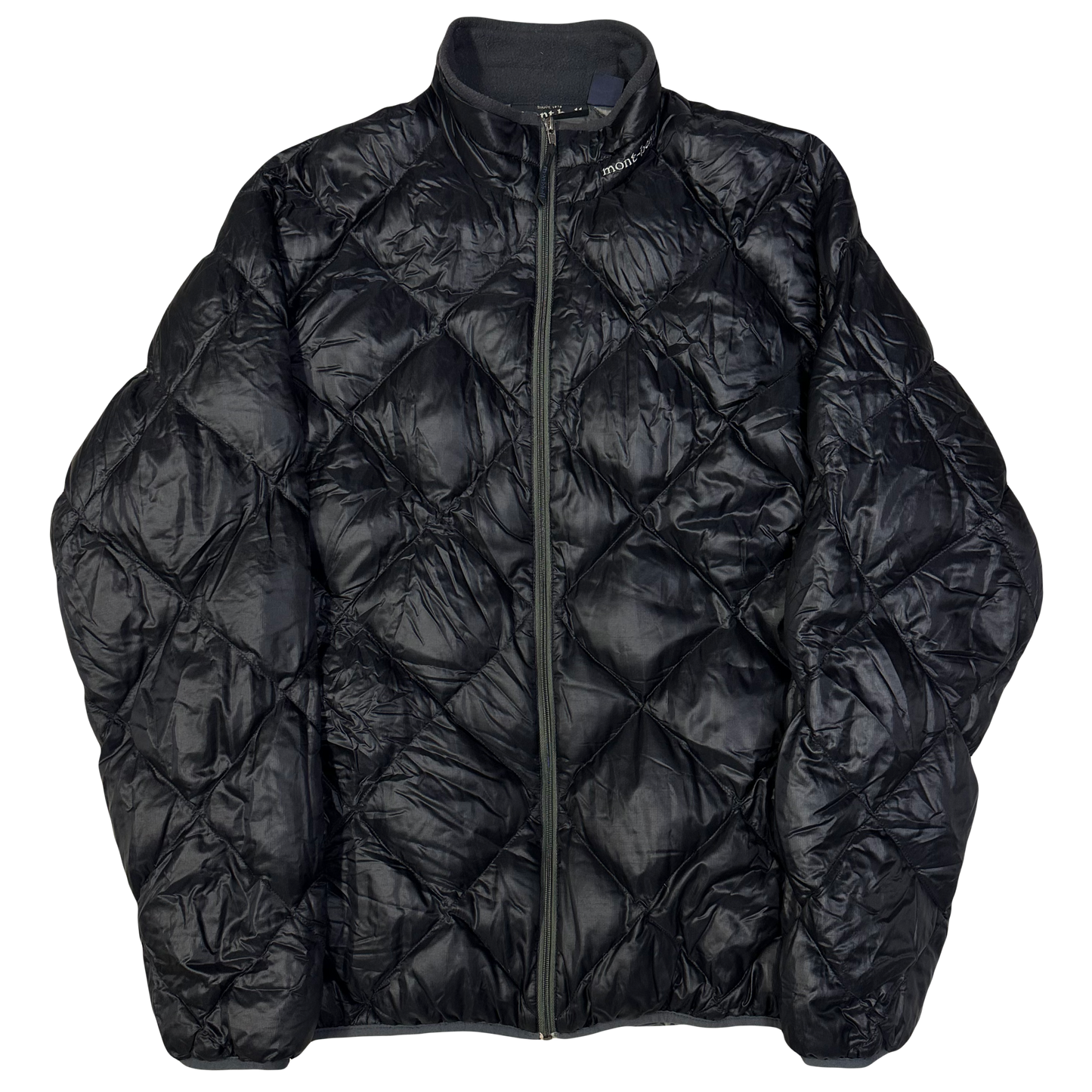 Montbell Diamond Stitch Puffer Jacket In Black ( L )