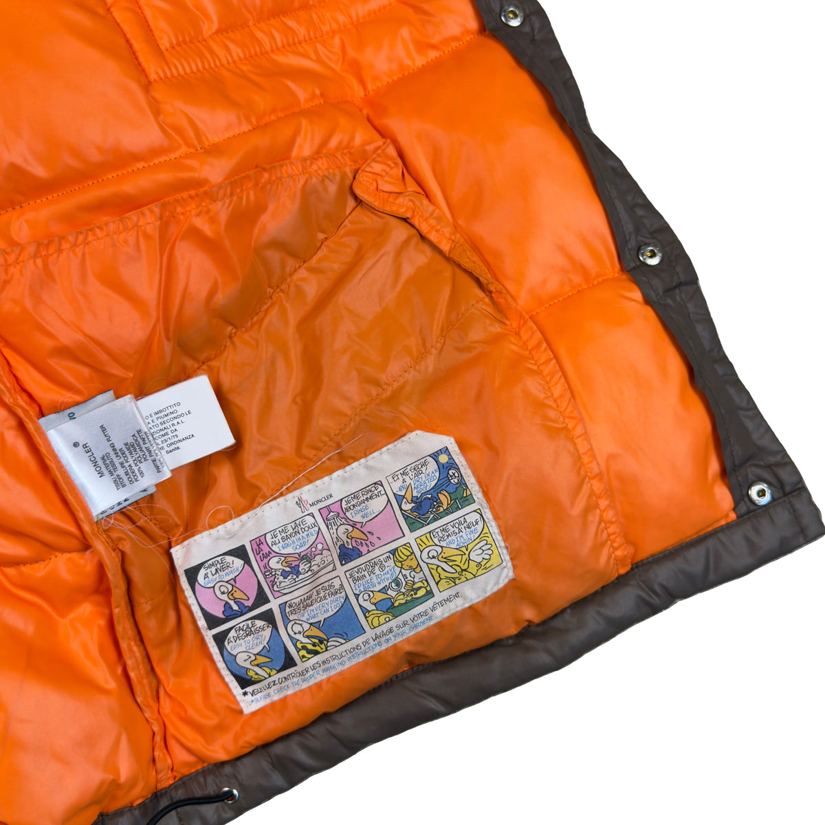 Moncler Puffer Jacket In Brown (L) | Moncler, Brown