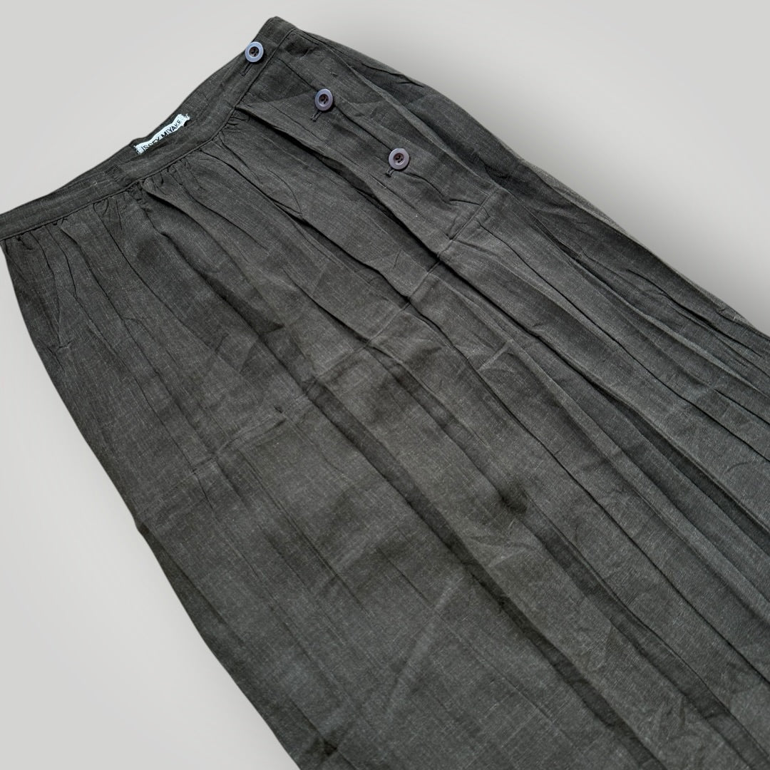 FW/99 Issey Miyake Ready To-Wear Runway Midi Pleated Skirt S | O/S, Multicoloured