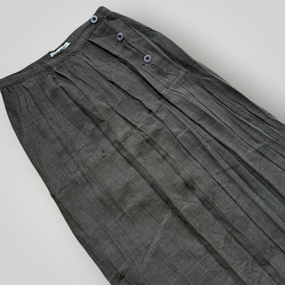 FW/99 Issey Miyake Ready To-Wear Runway Midi Pleated Skirt S | O/S, Multicoloured