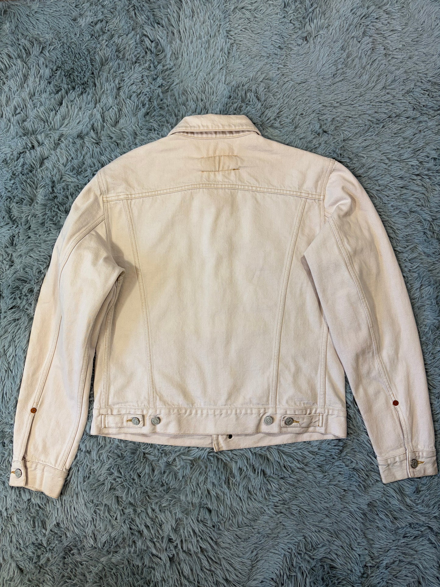 Gucci by Tom Ford 00’s Pale Pink Mens Trucker Jacket - IT52 | O/S, Pink