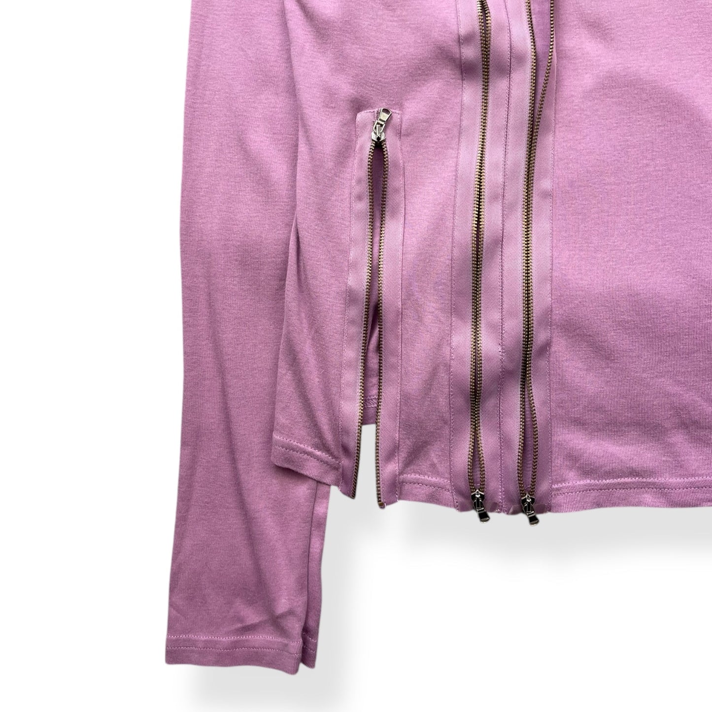 2000's DKNY Jeans Multizip Long Sleeve (XL) | Default Title, Lilac