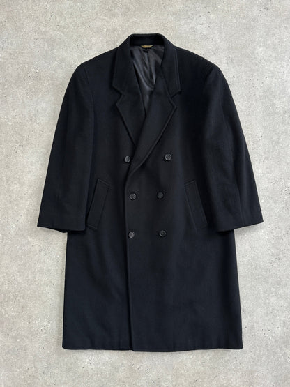 Pierre Cardin 1990s Pure Wool Double Breasted Coat - XXL