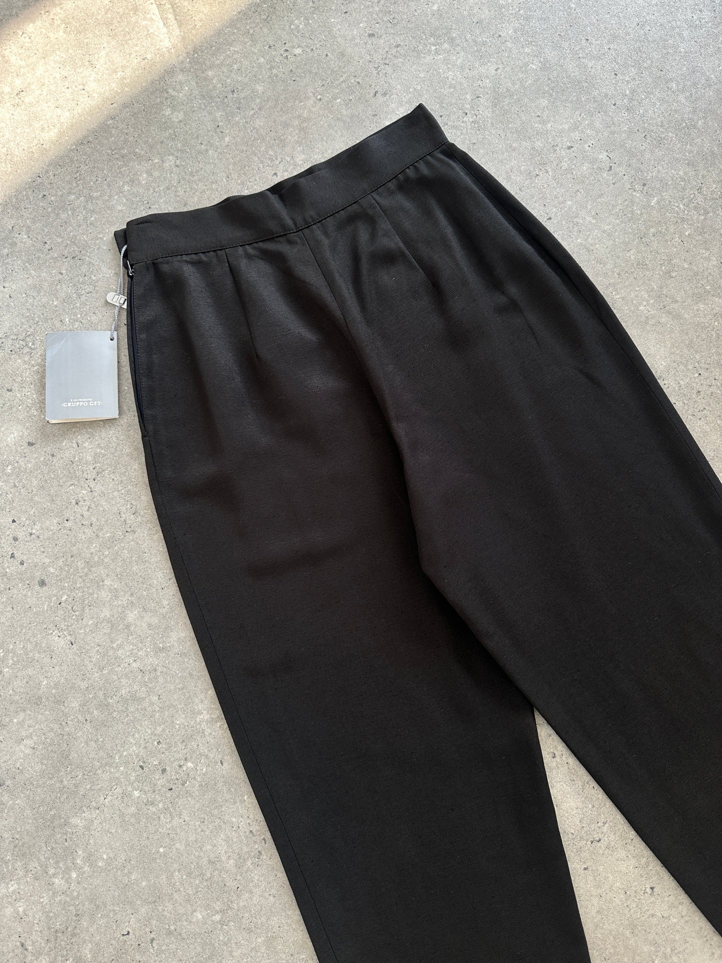 Christian Dior Coordonnes 1990s Silk Tapered Leg Trousers - W24