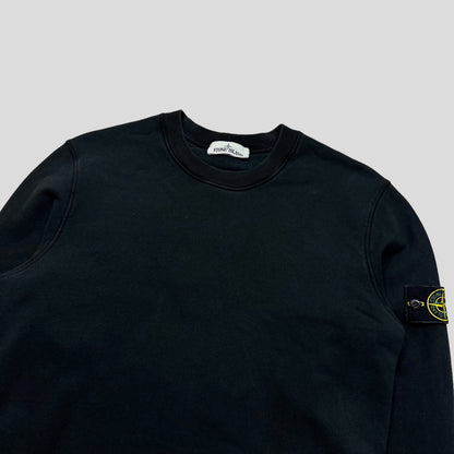 Stone Island AW21 Black Crewneck - M