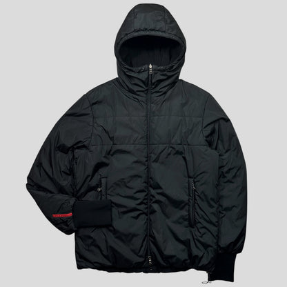 Prada Sport AW00 Ninja Moto Reversible Heavy Nylon Jacket - IT50 (M/L) | Default Title, Black