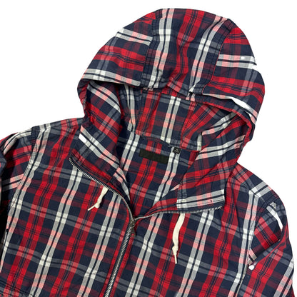 Uniqlo Japan Plaid Jacket In Red & Navy ( XL ) - 1036 Emporium