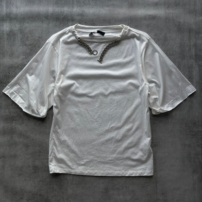 DIESEL WHITE CHAIN T-SHIRT | O/S, Multicoloured