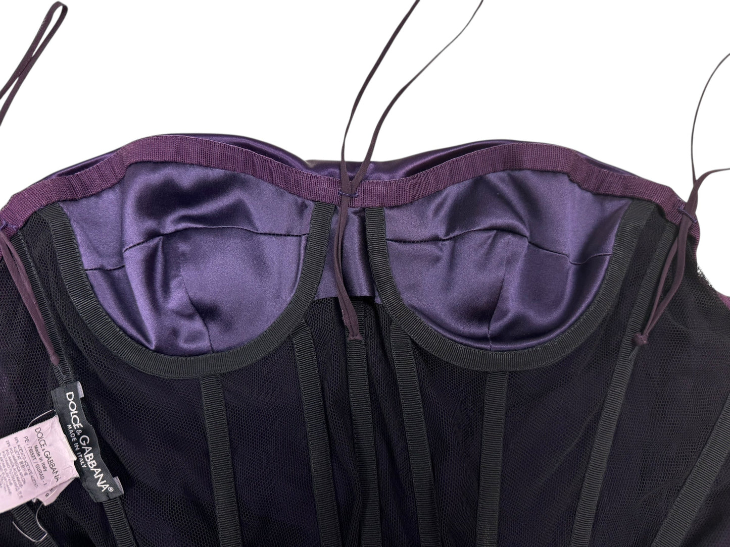 Dolce & Gabbana F/W 2009 corseted gown