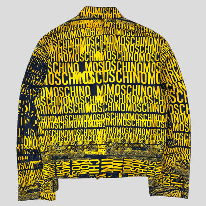 Moschino Jeans 1996 Crazy Print Cotton Jacket - IT48 (S/M)