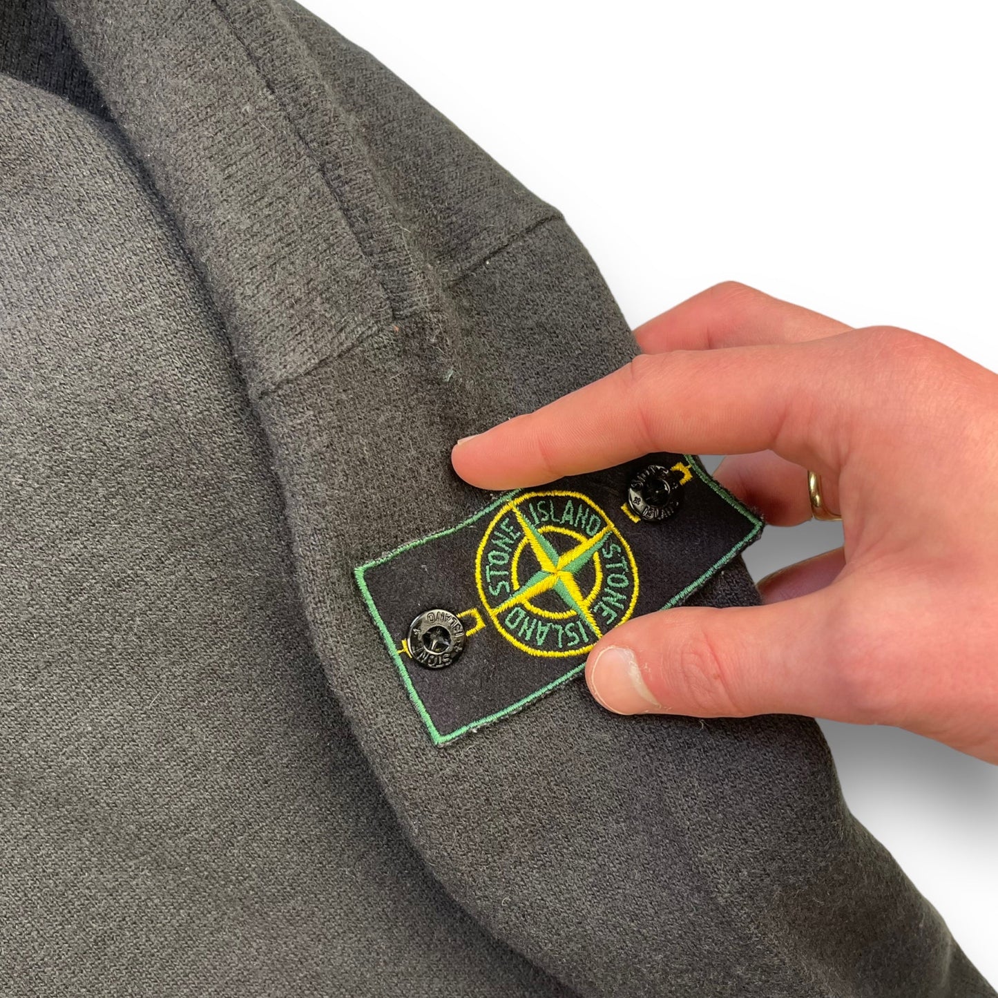 AW1996 Stone Island Wool Jumper (XL) | Default Title, Green