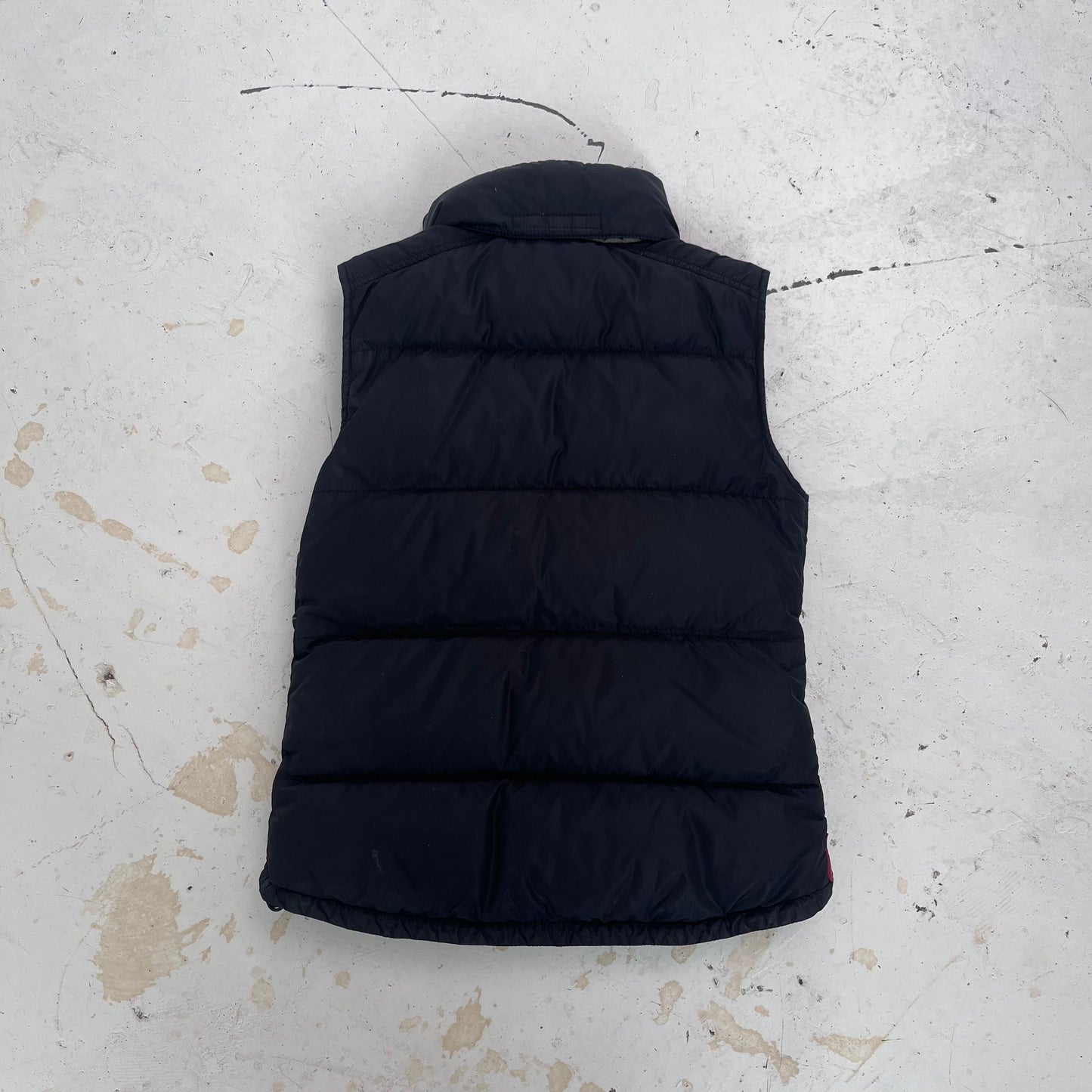 fw2002 prada sport gilet | Black, Black