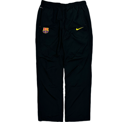 Nike 2013/14 Barcelona Tracksuit In Black & Yellow ( L )