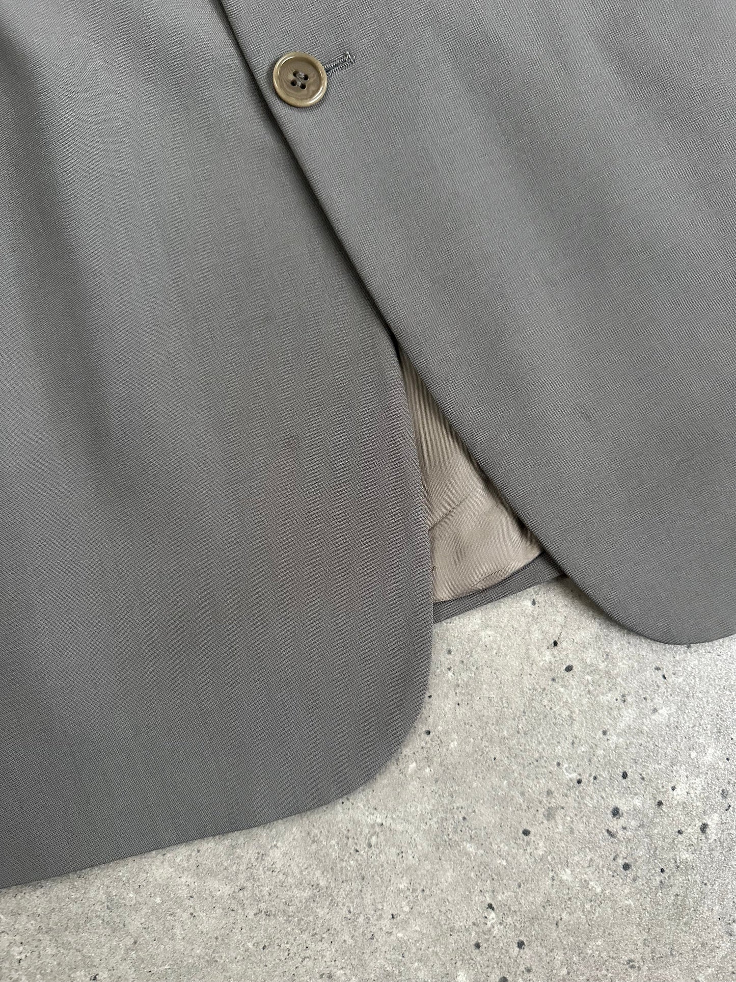 Balmain 1990s Wool Single Breasted Suit - 42R/W34