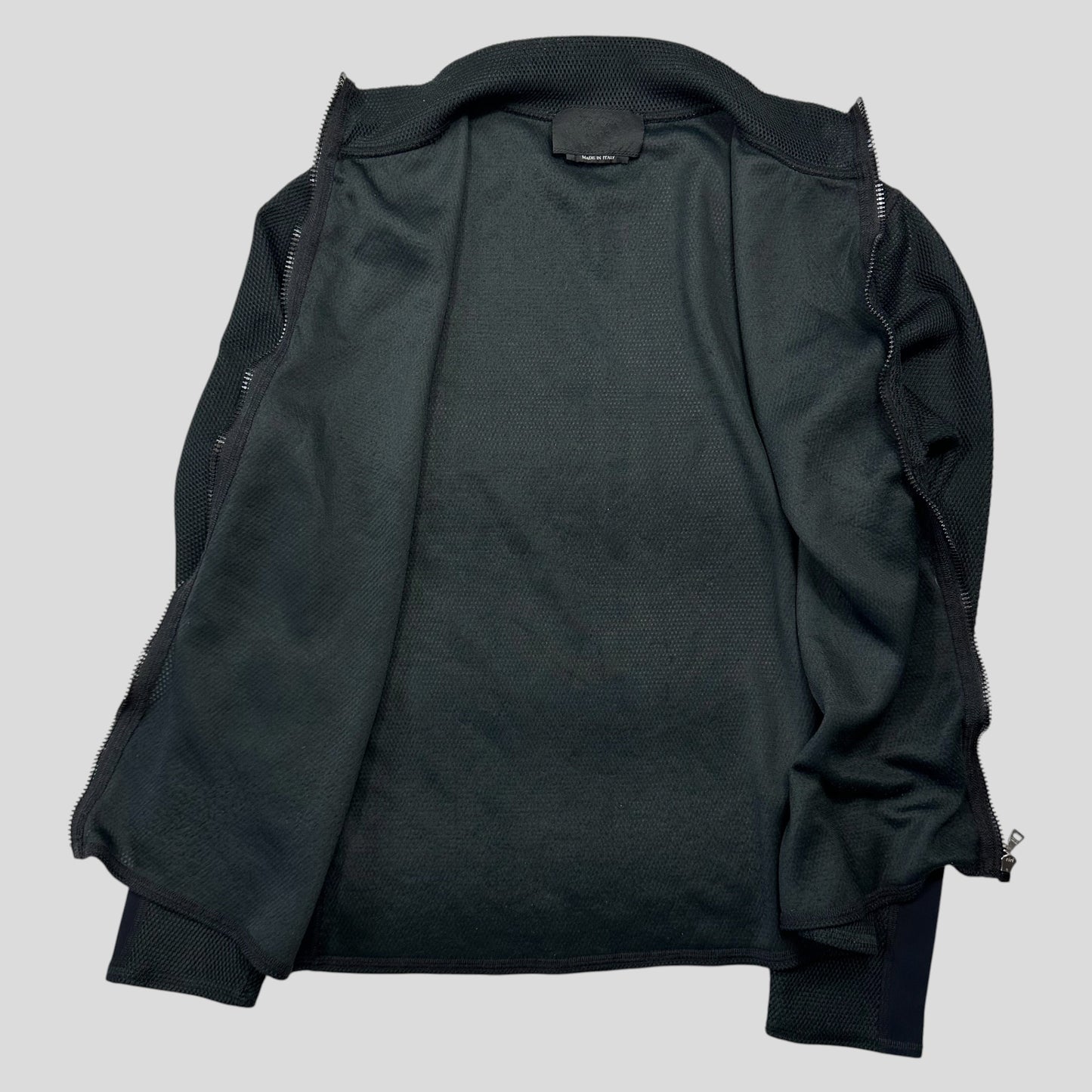 Prada Milano SS00 Hex Mesh Neoprene Panelled Jacket - M | Default Title, Multicoloured