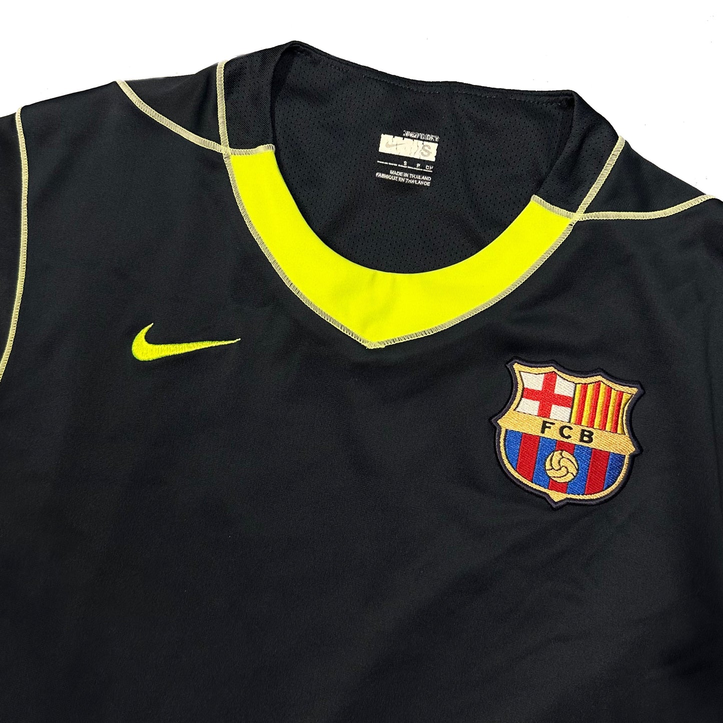 Nike Barcelona 2007/08 Training Shirt In Navy ( S )