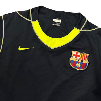 Nike Barcelona 2007/08 Training Shirt In Navy ( S )