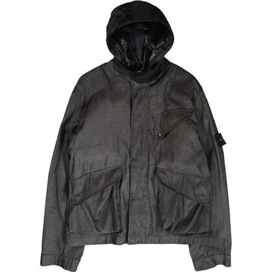 Stone Island 2003 Hemp Utility Jacket L | Large, Red