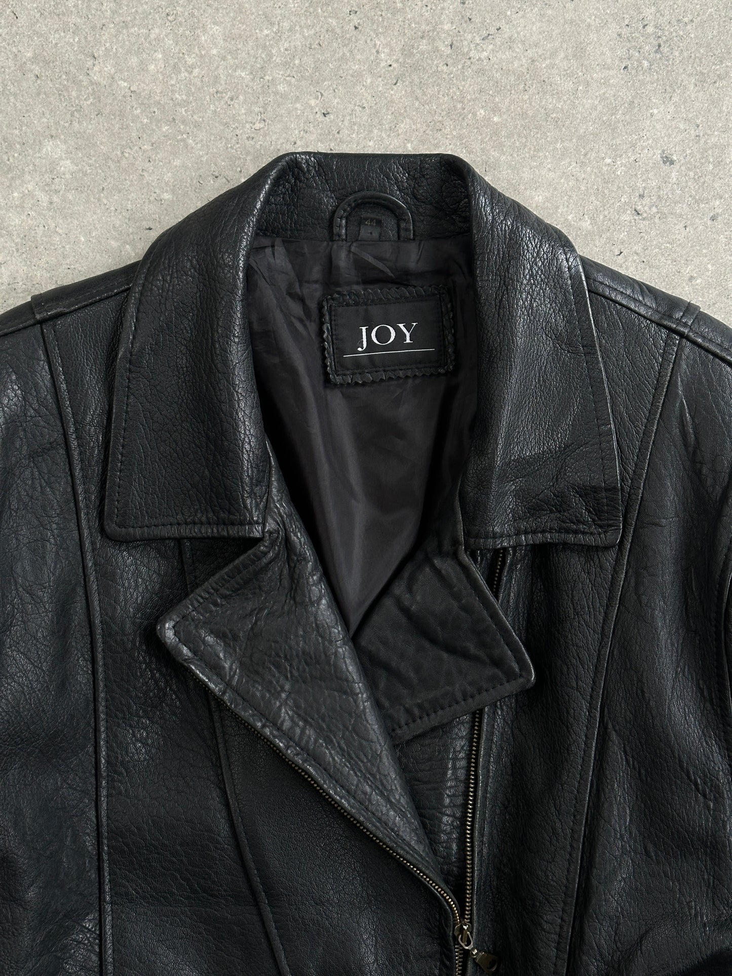 Vintage 1990s Lamb Leather Belted Jacket - XL