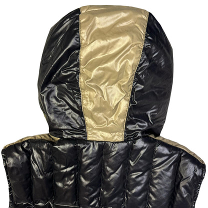 Duvetica Hooded Puffer Gilet In Black (S) | Small, Black