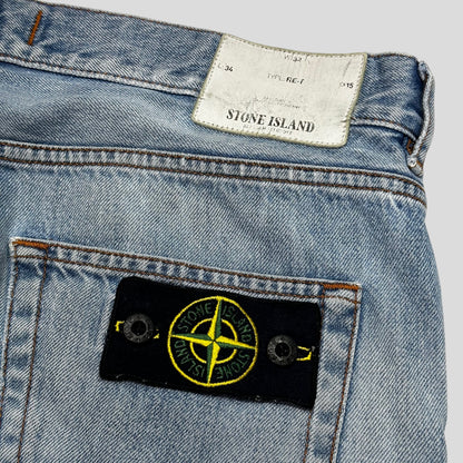 Stone Island SS15 Light Blue Wash Jeans - 32-33