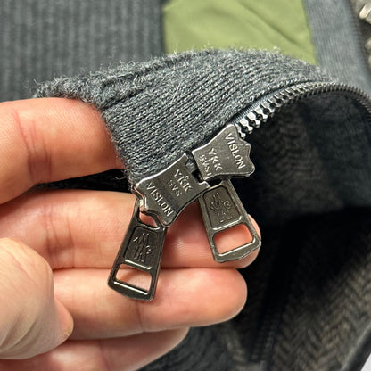 Moncler Wool & Nylon Maglione Tricot Cardigan Jacket - L (M)