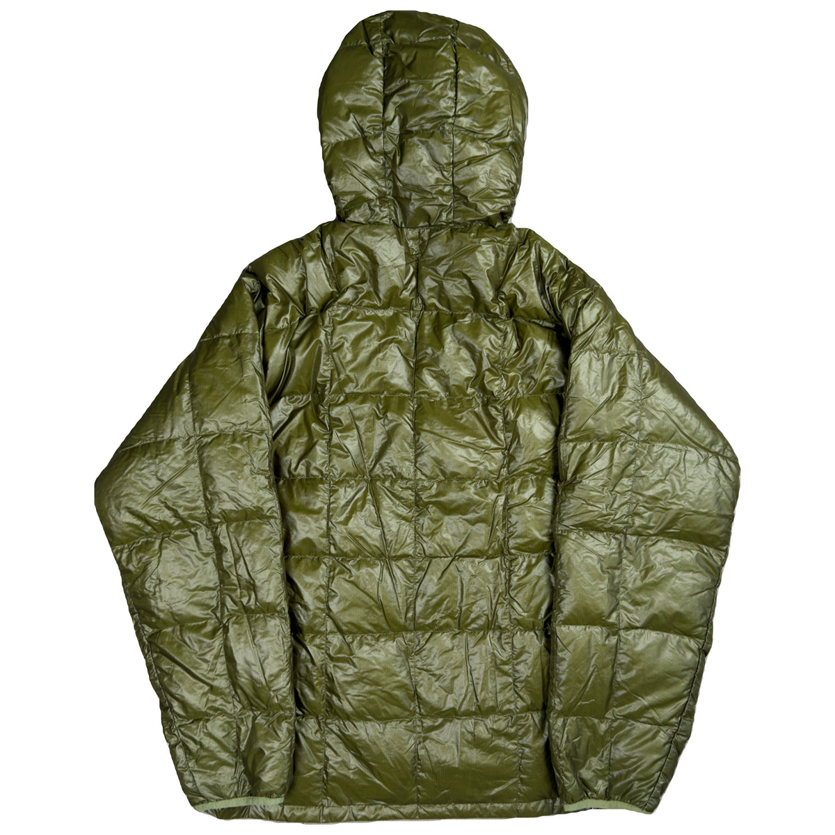 Montbell Superior Down Parka Puffer Jacket In Khaki Green (L) | Large, Green