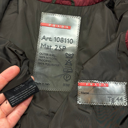 Prada Sport AW00 Technical Nylon Padded Backpack Jacket - IT44 (S) | O/S, Multicoloured