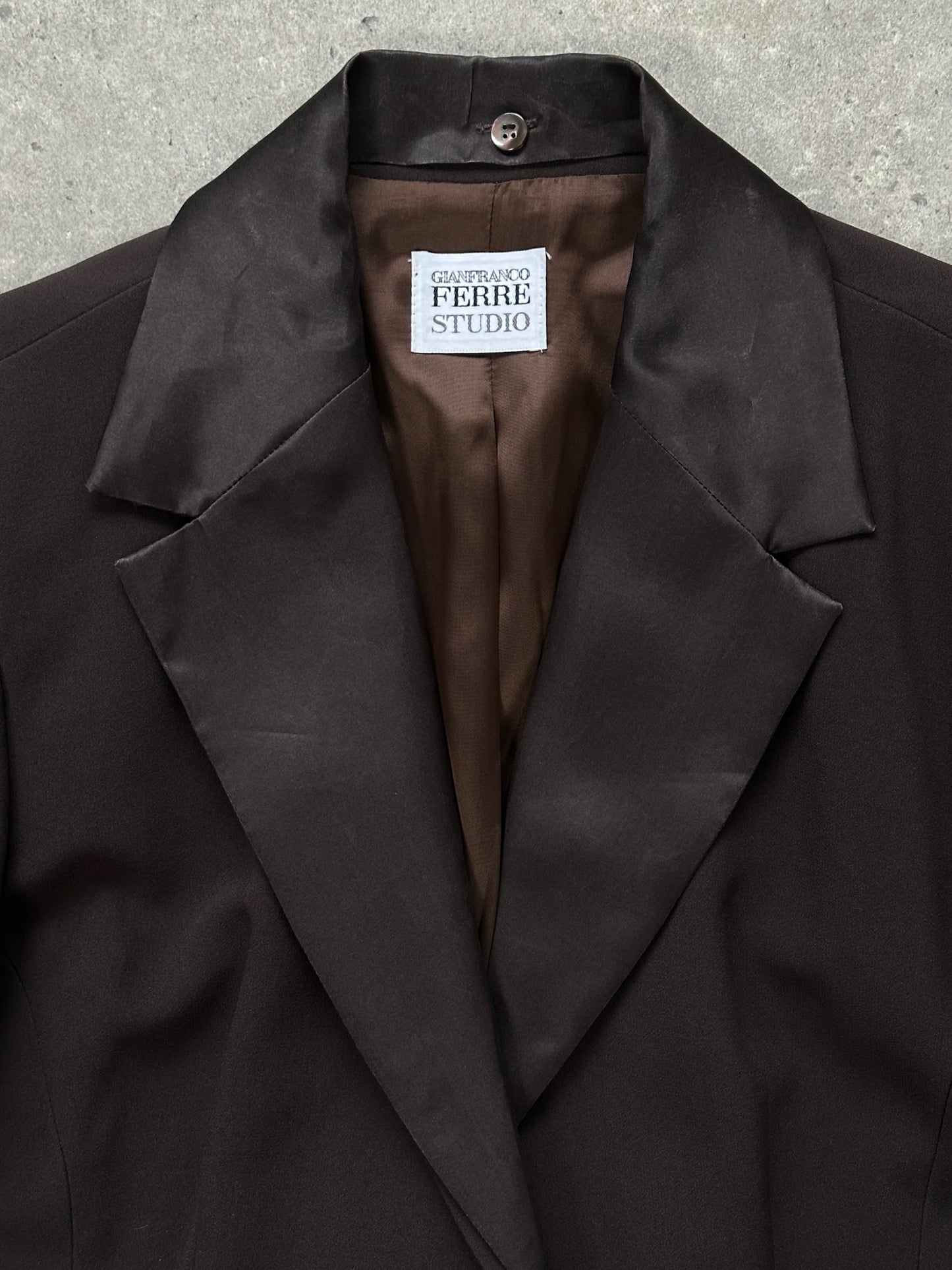 Gianfranco Ferre 1990s Single Breasted Tailored Suit - M