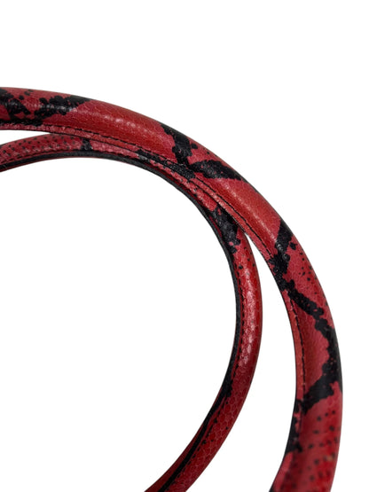 Moschino mid 1990s Python bag