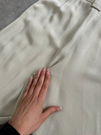 Emporio Armani 1990s Wide Leg Tailored Suit - 36R/W26