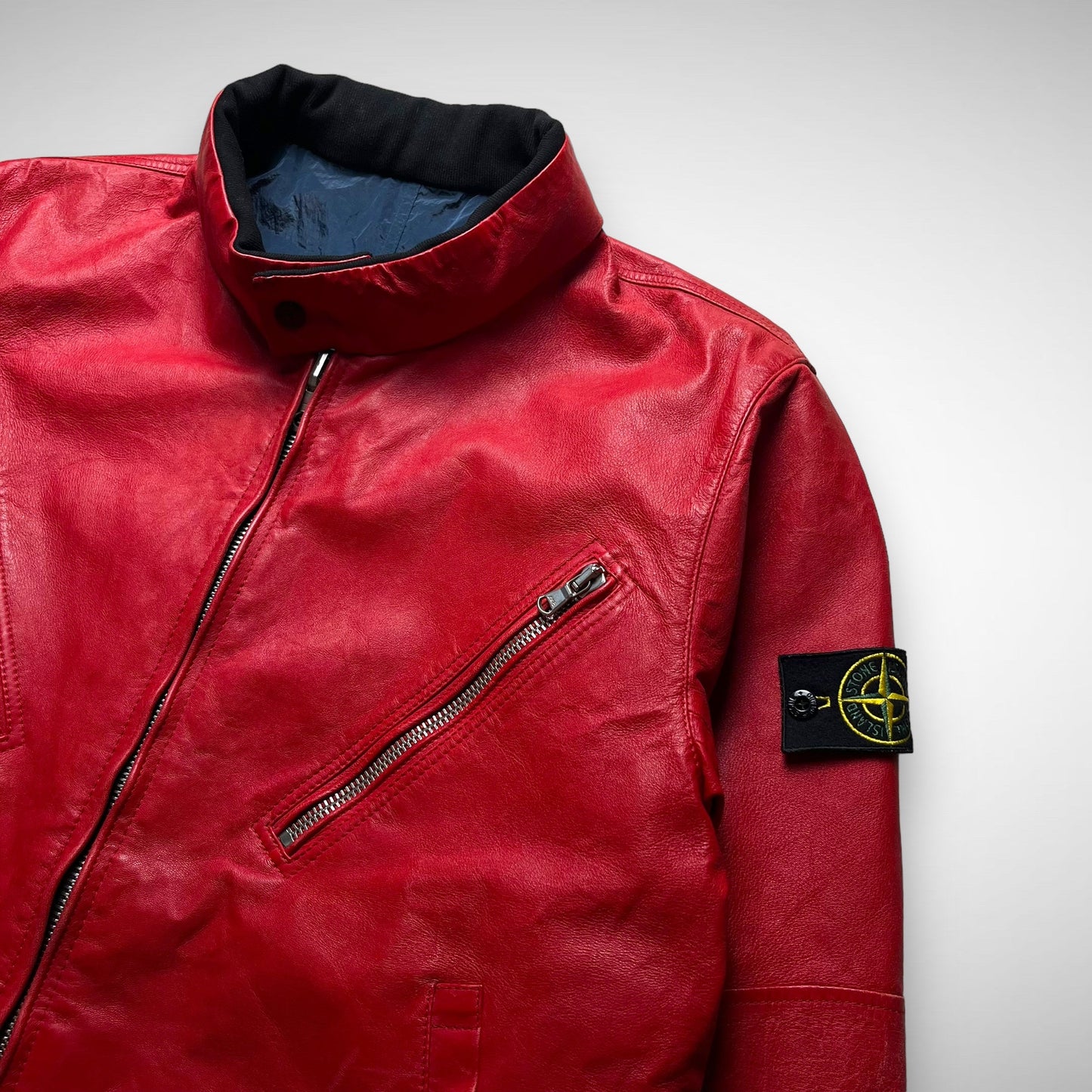 Stone Island Reversible Leather/Nylon Jacket (SS2010)