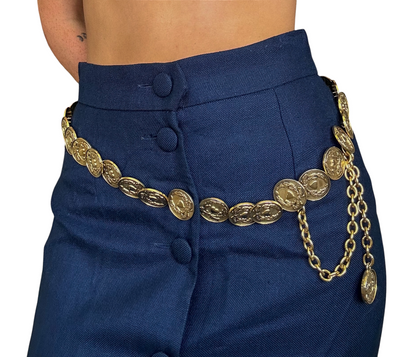 Moschino ‘Cheap and Chic’ Skirt | O/S, Blue