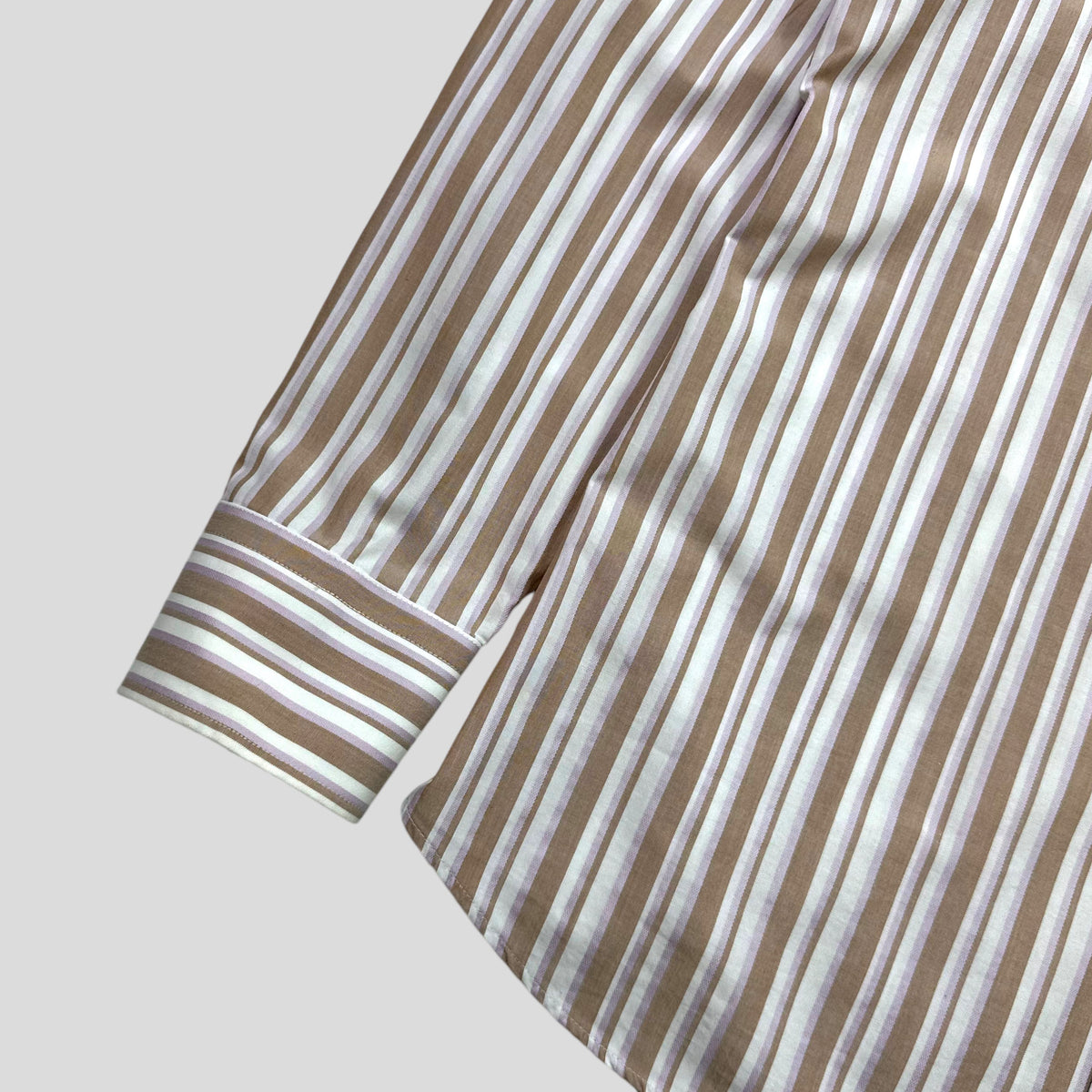 Prada 00’s Candy Striped Shirt - M | 39, Multicoloured