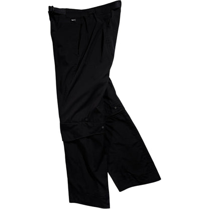 Nike 00’s Convertible Ripstop Pants W32 | W32, Black