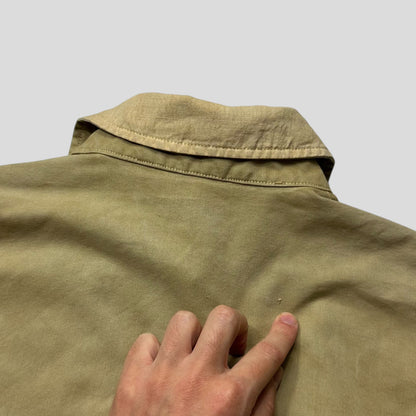 CP Company 2002 Flax Cotton Yellow Boxy Work Jacket - IT54 (L)