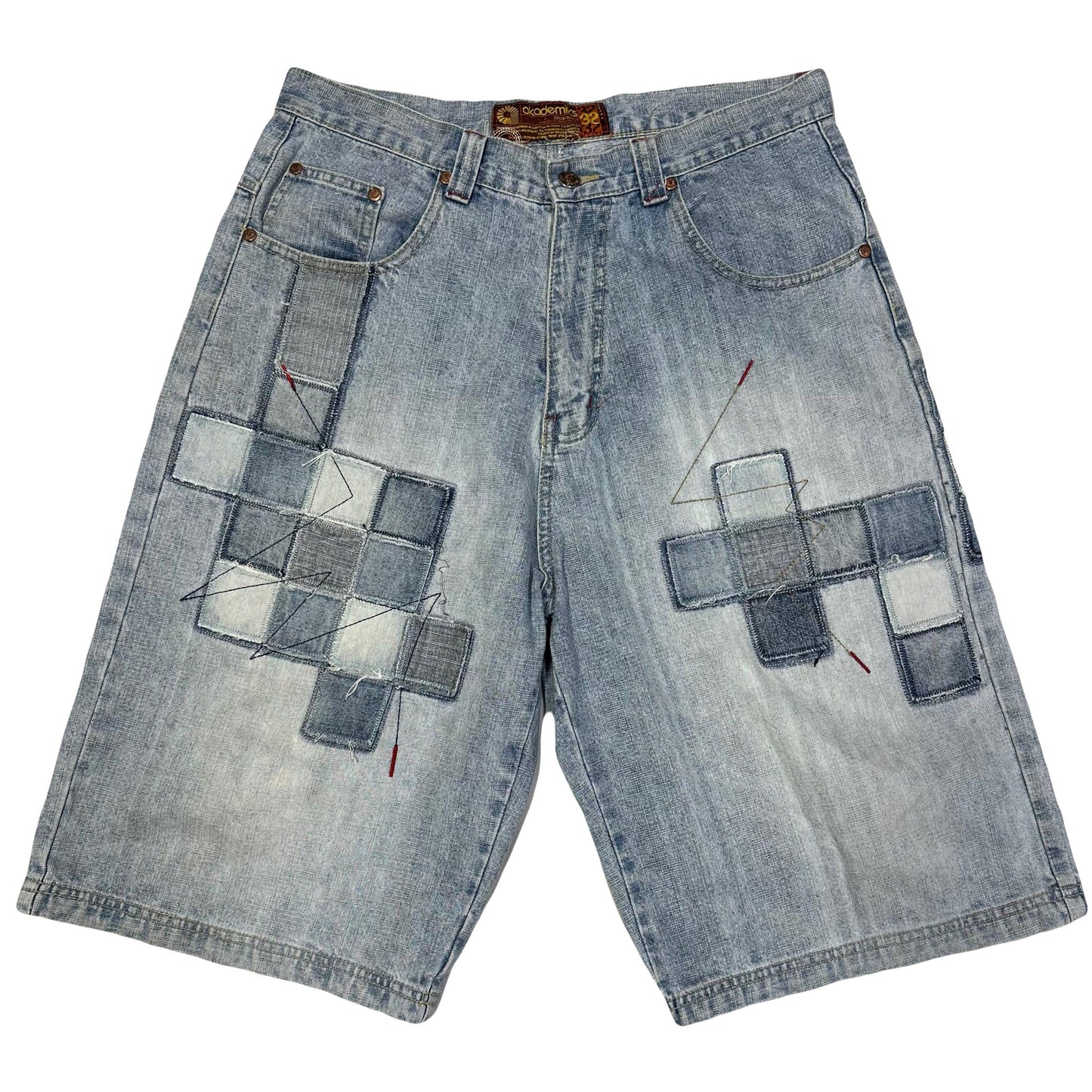 Akademiks Jorts In Blue ( W32 ) - Known Source